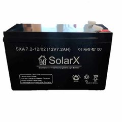 Аккумуляторная батарея SOLARX SXA 7,2-12