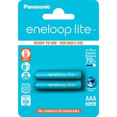 Аккумулятор Panasonic Eneloop Lite AAA 550 2BP mAH NI-MH