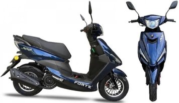 Скутер FORTE NEW JOG 80CC синій