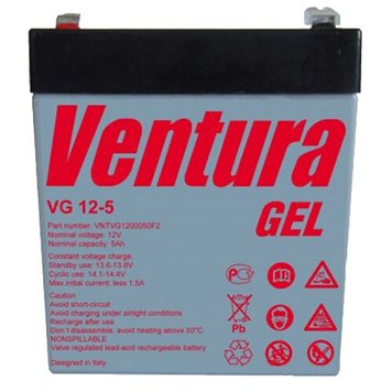 Гелевый аккумулятор Ventura VG 12-5 GEL