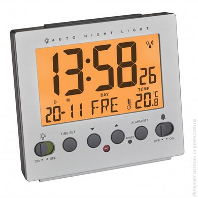Будильник TFA з термометром (60256155)