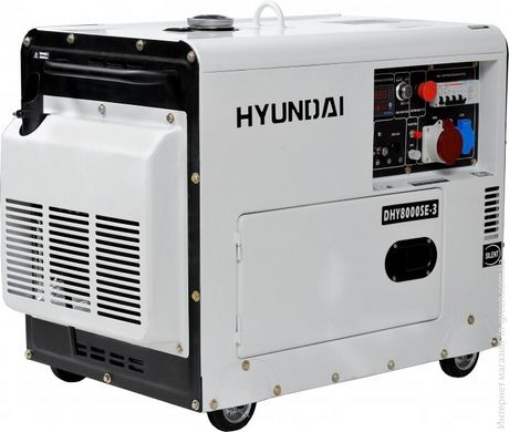 Трифазний генератор HYUNDAI DHY 8000SE-3