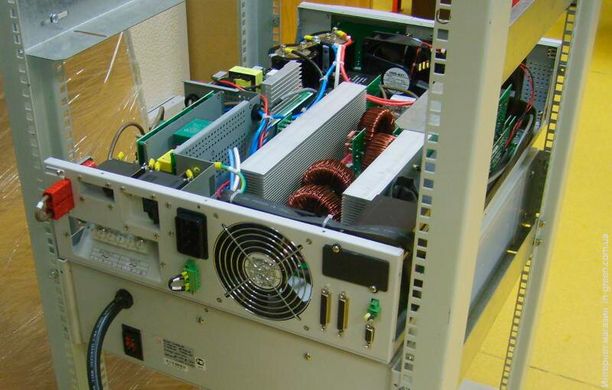Источник бесперебойного питания Powercom VGD-10K-RM (CHAIN) (6U) с бл. батарей