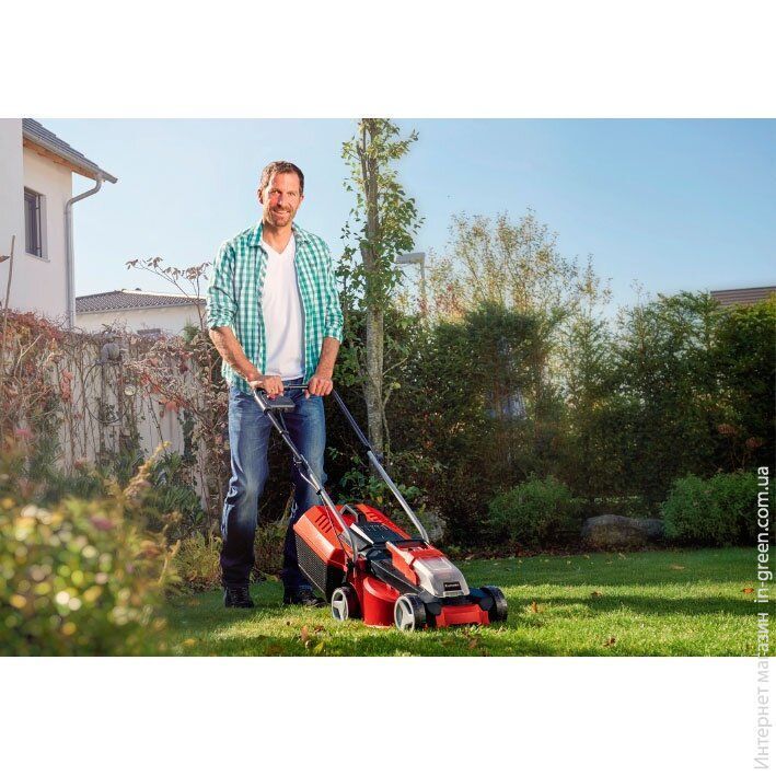 Газонокосилка акумуляторна EINHELL GE-CM 18/30 Li (1x3.0Ah)