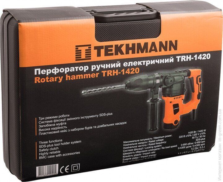 Перфоратор TEKHMANN TRH-1420