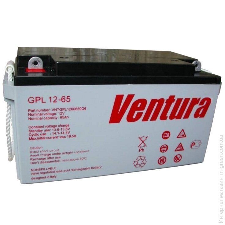 Акумуляторна батарея VENTURA GPL 12-65
