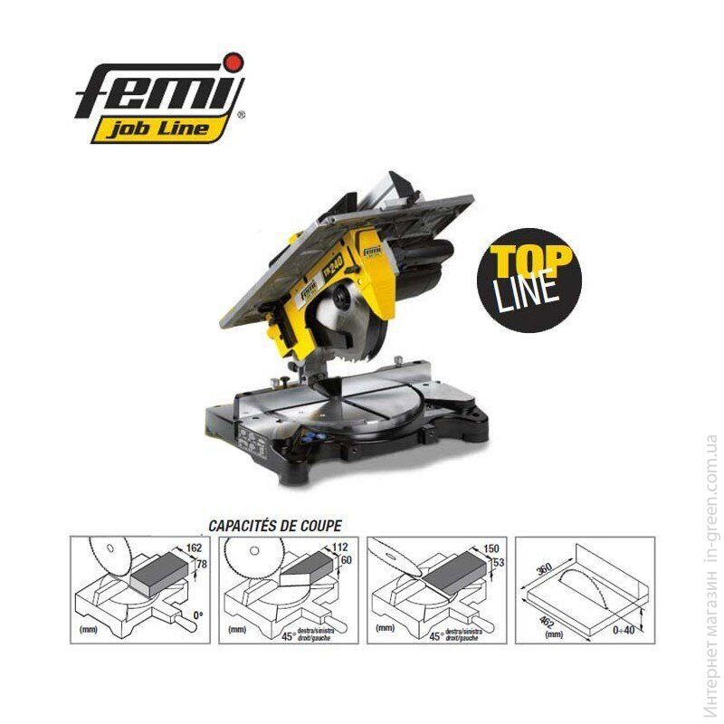 Торцовочная пила FEMI Job Line TR 240