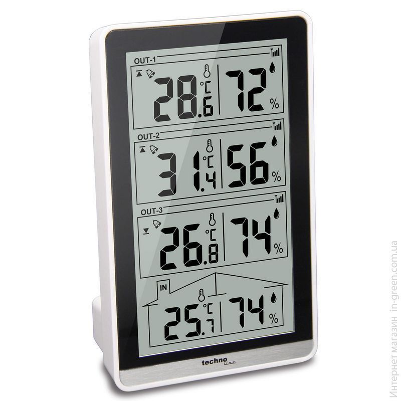 Термогигрометр Technoline WS7060 Black