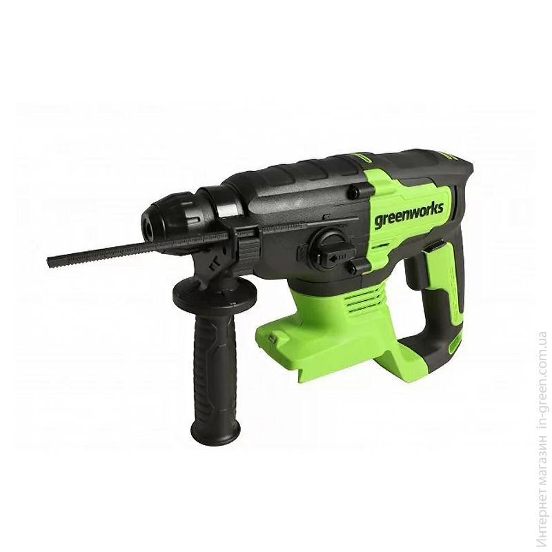Перфоратор акумуляторний GREENWORKS GD24SDS2