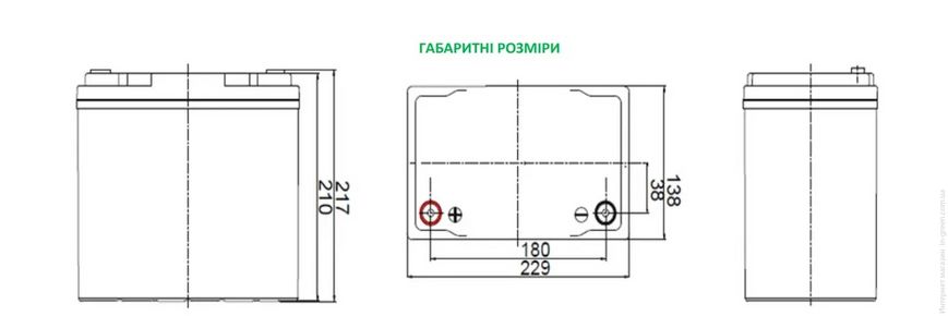 Аккумулятор LiFePO4 EverExceed LDP 12-60 (12.8V60AH) BLUETOOTH