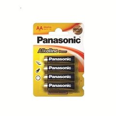 Батарейка Panasonic ALKALINE POWER AA BLI 4