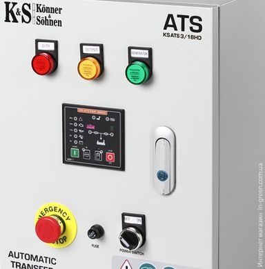 Генератор дизельний KONNER&SOHNEN KS 8200HDES-1/3 ATSR