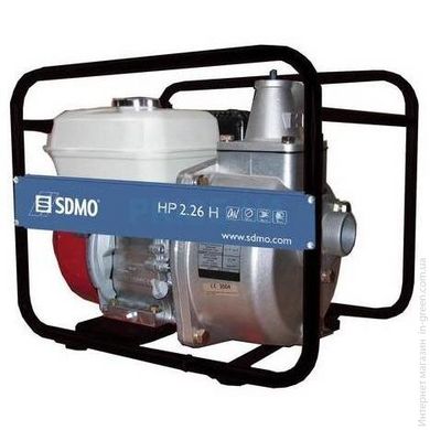 Мотопомпа для напівбрудної води SDMO HP 2.26 H
