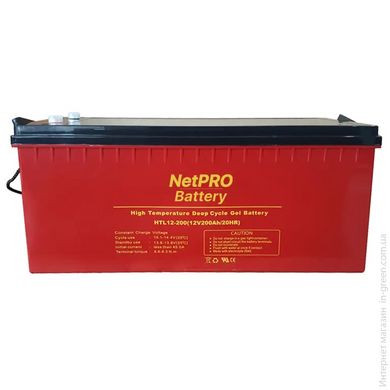 Акумулятор NetPRO HTL 12-200 NEW