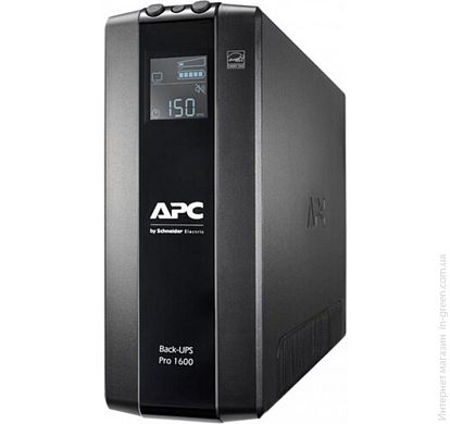 Джерело безперебійного живлення APC Back-UPS Pro 1600VA/960W (BR1600MI)
