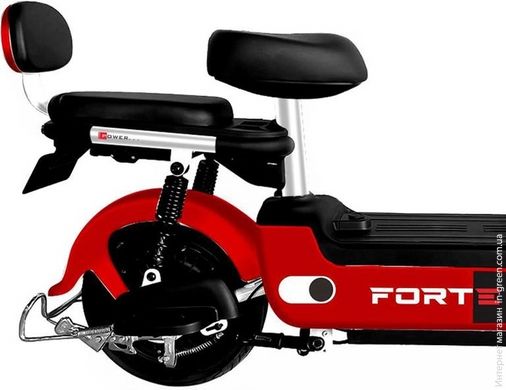 Велоскутер акумуляторний FORTE LUCKY червоний (+Акумулятор 12V15A/12А 4шт)
