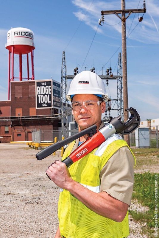 Ручной гидравлический обжимной инструмент RIDGID RE130-M+RD CU DIN