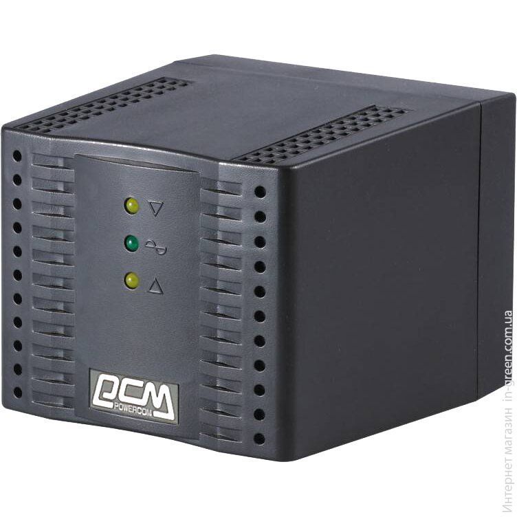 Релейний стабілізатор напруги Powercom TCA-2000 black