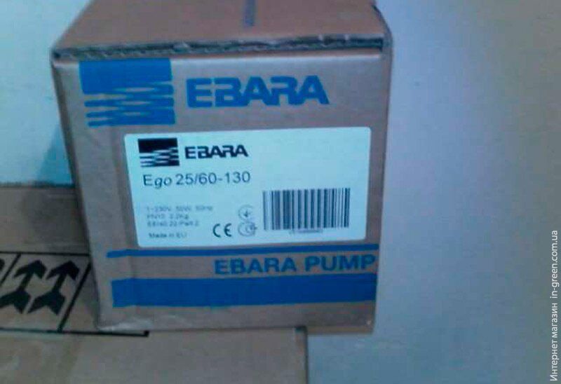 Циркуляционный насос Ebara EGO 25/80-130