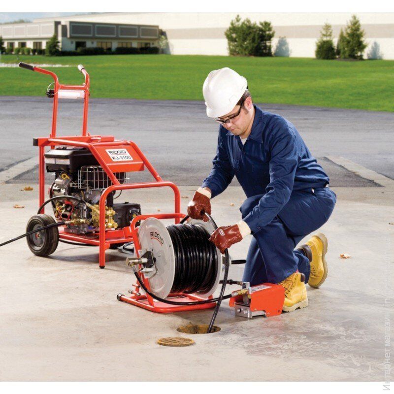 Гидродинамическая прочистная машина RIDGID KJ-3100