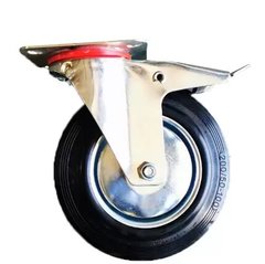 Колесо поворотне з гальмом для вежі-тури VIRASTAR 200 мм