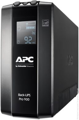 Источник бесперебойного питания APC Back-UPS Pro 900VA/540W, LCD, USB, 6xC13