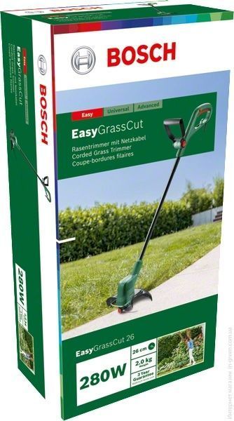 Триммер садовый BOSCH EasyGrassCut 26 (06008C1J01)