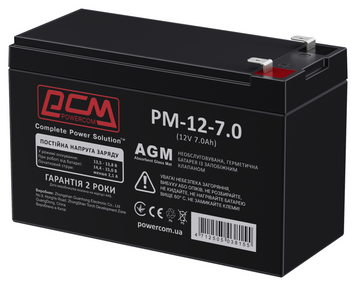 Акумулятор Powercom AGM PM-12-7.0
