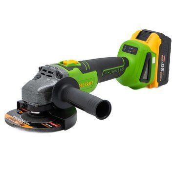 Безщіткова акумуляторна болгарка PRO-CRAFT PWA216