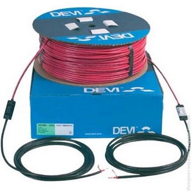 Нагрівальний кабель DEVIbasic 20S (DSIG-20) 2550Вт (140F0232)