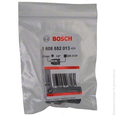 Торцевая головка 11 мм 1/2" 6-гр BOSCH (1608552013)