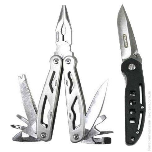 Плоскогубцы Stanley Multi-Tool + складной карманный нож STHT0-71028