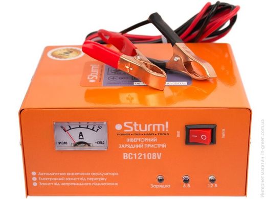 Зарядний пристрій STURM BC12108V