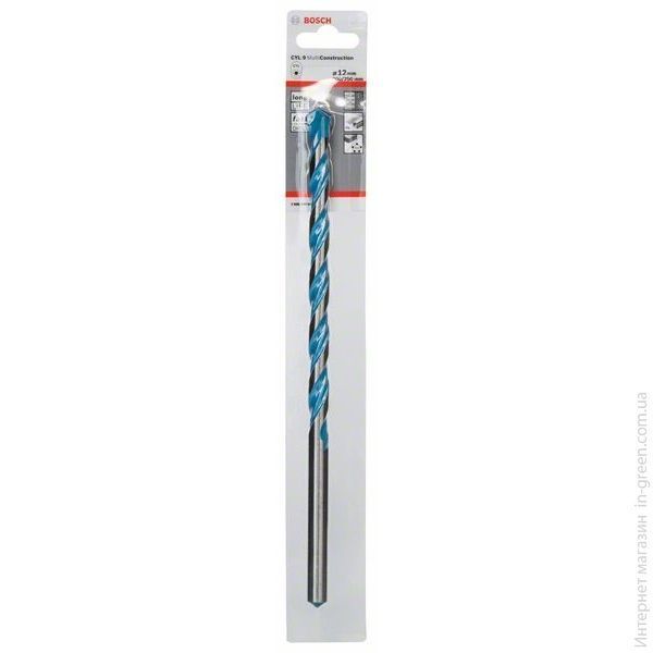 Сверло CYL-9 MultiConstr 12x250 мм BOSCH (2608596064)