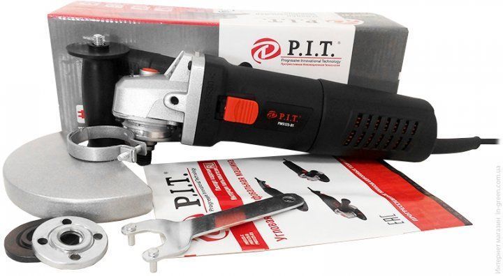 Шлифмашина угловая P.I.T. PWS125-D1