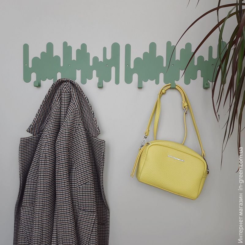 Вішалка настінна Glozis Rhythm Pastel H-101 Green