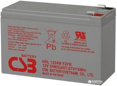 Акумуляторна батарея CSB 12V 9Ah HRL1234WF2FR (HRL1234WF2FR)