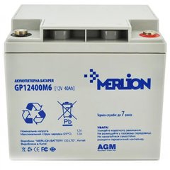 Акумулятор Merlion AGM GP12400M6