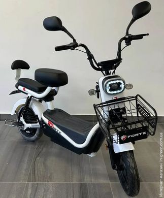 Велоскутер акумуляторний FORTE WN500 білий (+Акумулятор 12V20A 4шт)