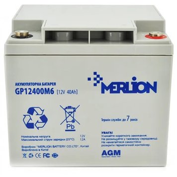 Аккумулятор Merlion AGM GP12400M6