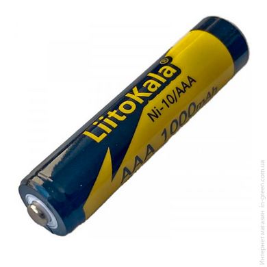 Аккумулятор LiitoKala Ni-10/AAA 1.2V AAA 1000mAh NiMH Rechargeable Battery