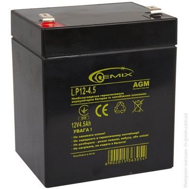 Акумуляторна батарея GEMIX LP12-4.5