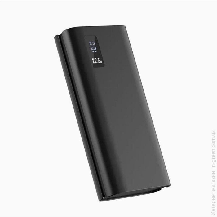 Портативное зарядное устройство (повербанк) Aspor A336 20000mAh Fast Charge (2USB/Type-C/Micro/22.5W) черный