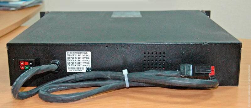 Источник бесперебойного питания (ИБП) Powercom VGD-1500-RM (2U)