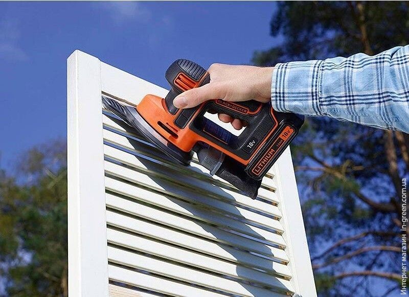 Акумуляторная шліфмашинка BLACK&DECKER BDCDS18N