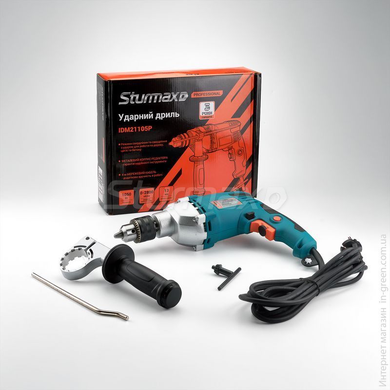 Дрель ударная Sturmax IDM21105P Professional