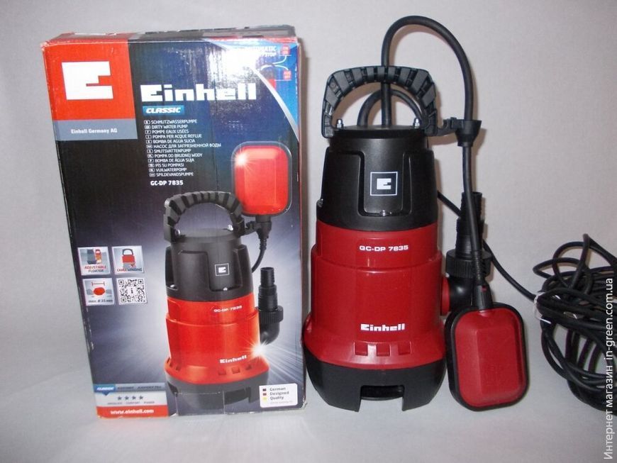Дренажний насос EINHELL GH-DP 7835 (4170682)