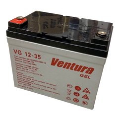 Аккумуляторная батарея VENTURA VG 12-35 Gel 12V 35Ah (195 * 130 * 180мм), Q1