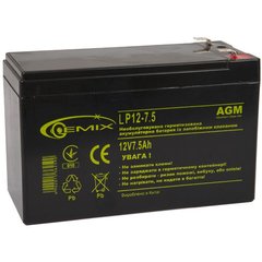 Акумуляторна батарея Gemix LP12-7.5