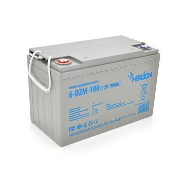 Тягова акумуляторна батарея AGM MERLION 6-DZM-100